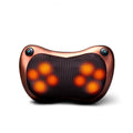 Heated neck and shoulder massager