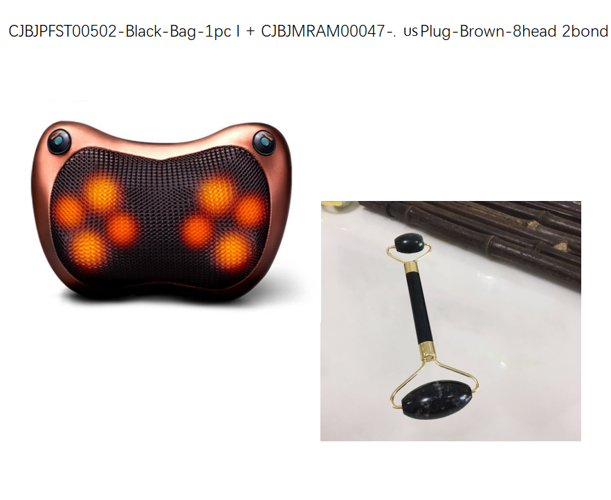 Using the massager on the shoulders