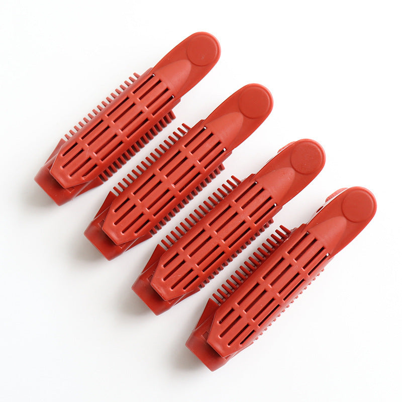 Clips in hair for root lift