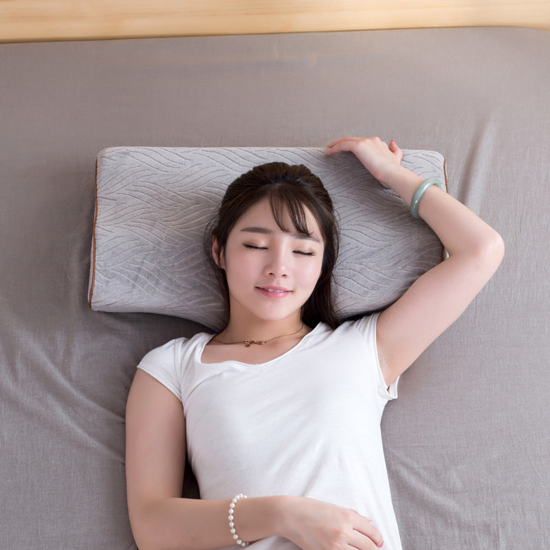 Contour memory foam neck pillow