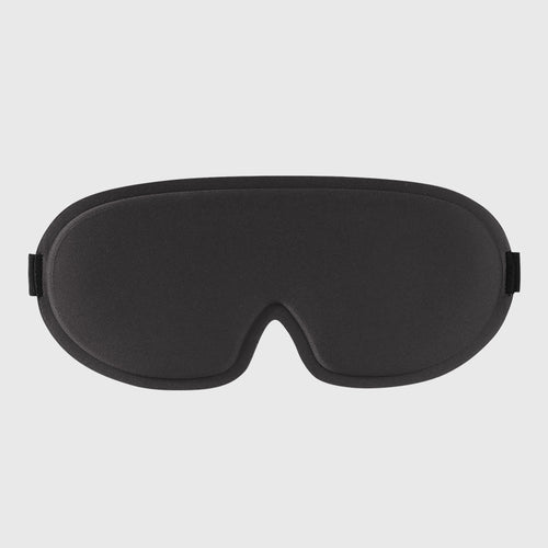 Wearing the sleep mask